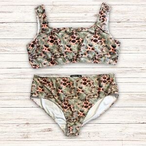 🐆Bikini Set - Leopard and Palm Fronds - Size 16 BOOHOO